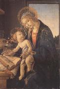 Madonna and child or Madonna of the book Sandro Botticelli